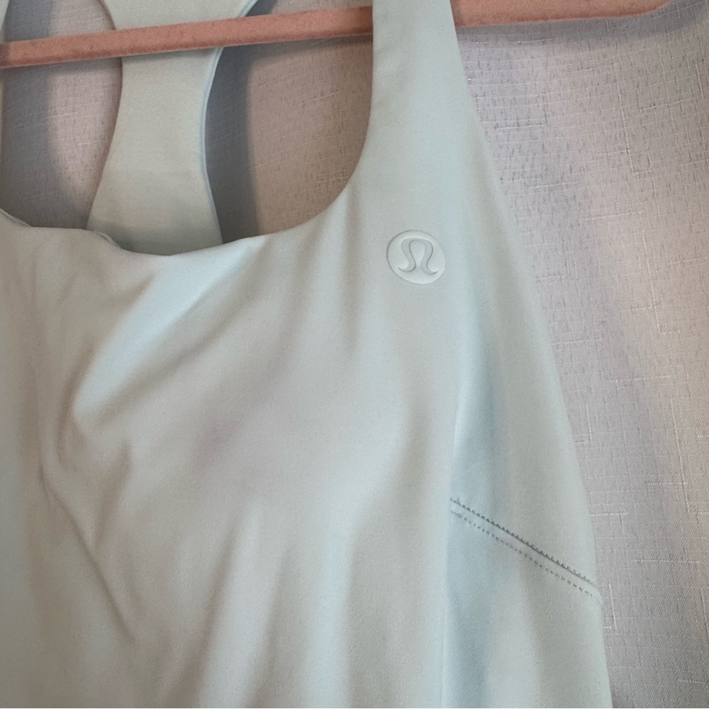 lululemon athletica Light Blue Backless Tank Dress - Picture 2 of 5